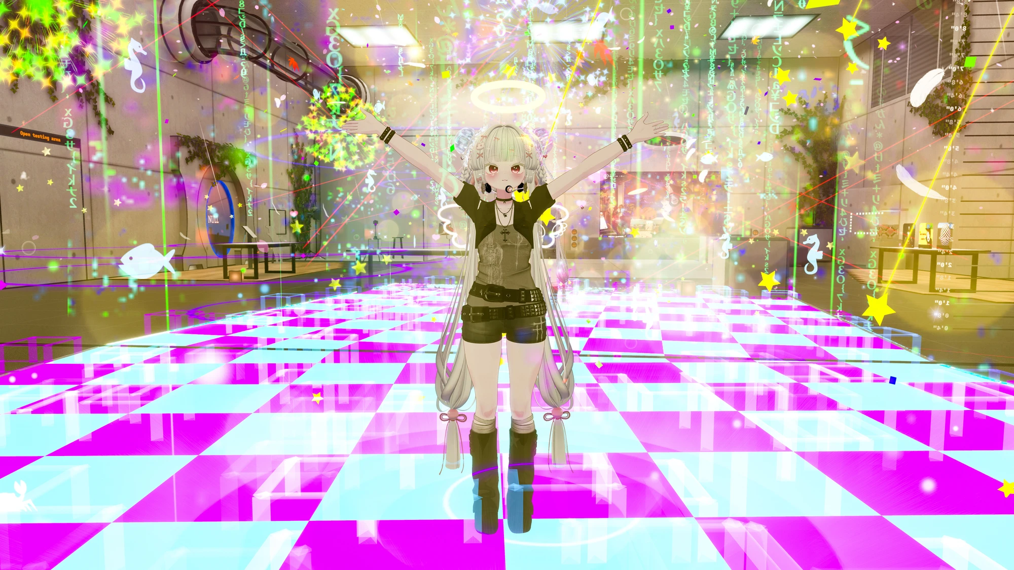 ライブ中のぴのてゃ